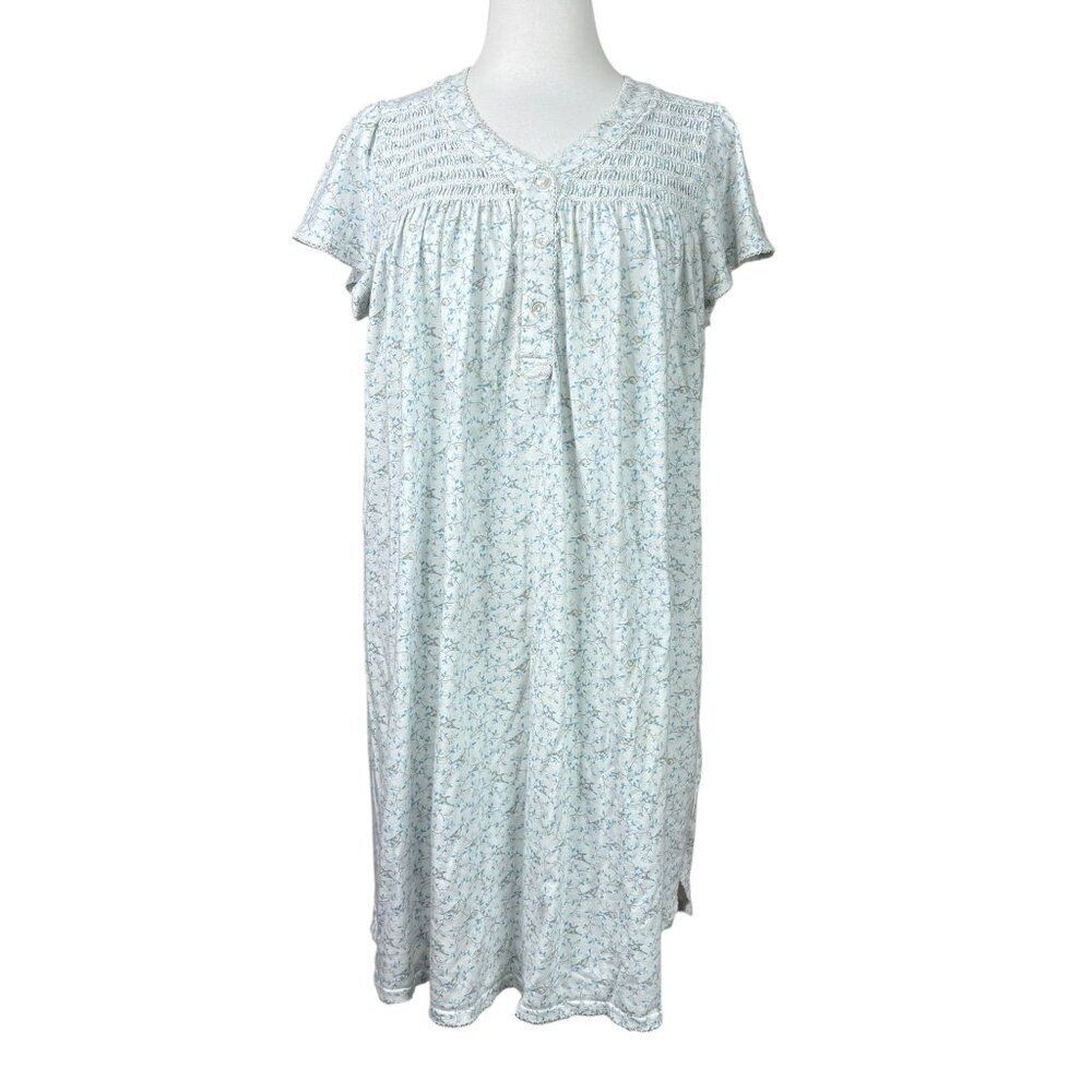 Miss Elaine Bluebird Nightgown Size Large